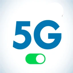 5glteのみ: データ使用量 のアイコン